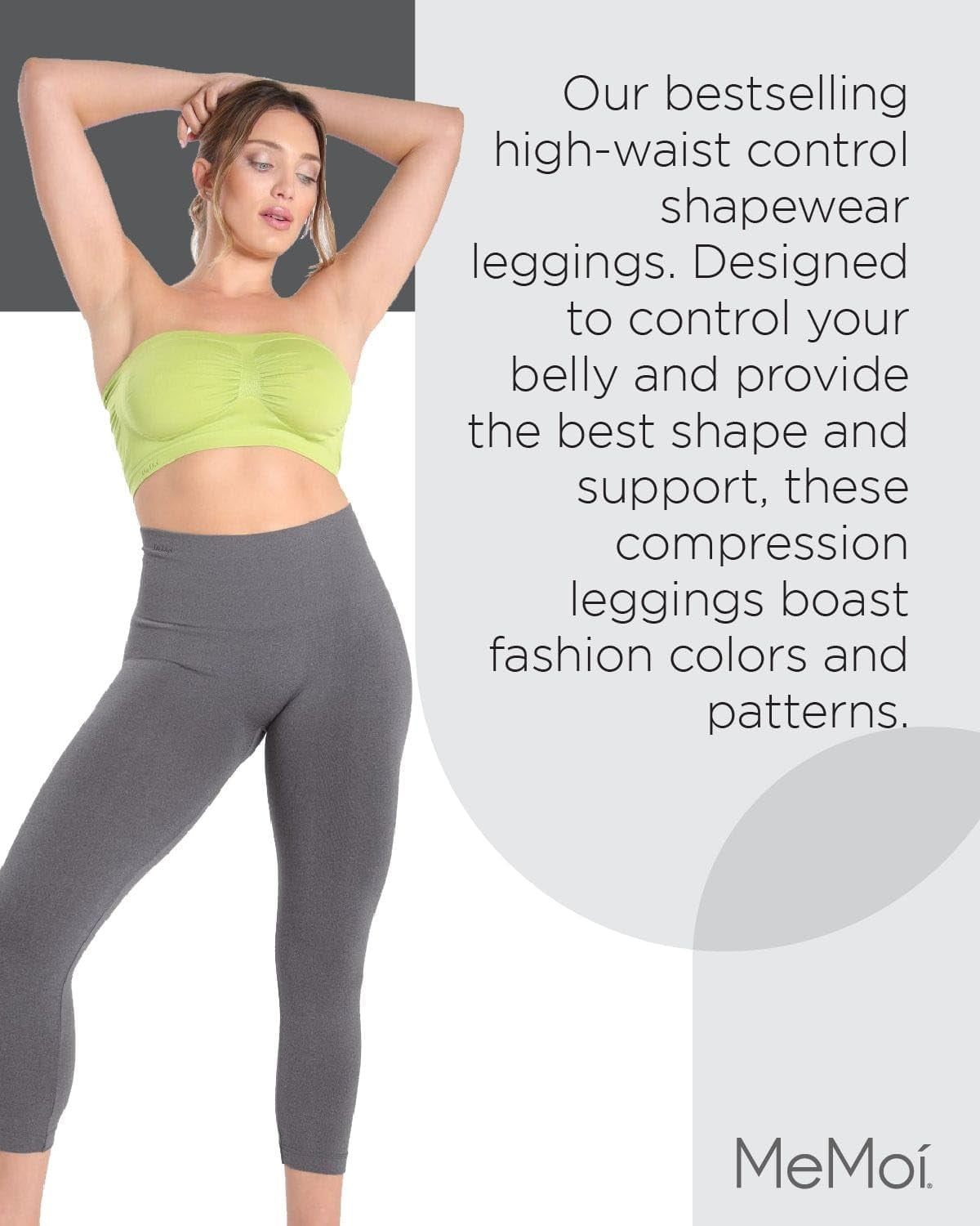 Shapewear Leggings, High Waisted Leggings Tummy Control, Comfortable and Breathable Compressions Pants for Women