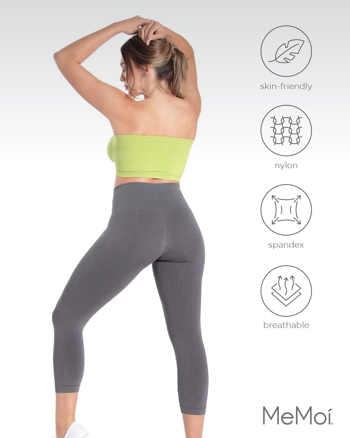 Shapewear Leggings, High Waisted Leggings Tummy Control, Comfortable and Breathable Compressions Pants for Women