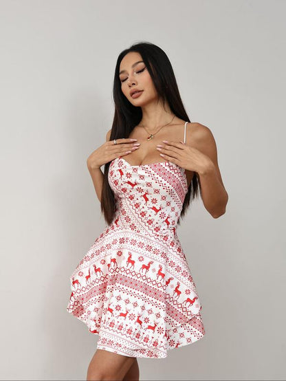 Women'S Plain Lace up Backless Tiered Layer Satin Cami Dress, Summer Clothes Women, Elegant Cowl Neck Sleeveless a Line Short Dress for Party Holiday Wedding Guest, Dresses for Women