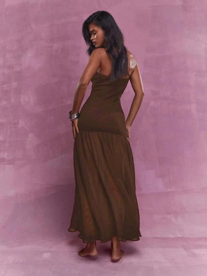 Women'S Solid Color Tube Dress, Elegant Fashion Casual Dress for Party Club Dating Wear, Women Dress for Summer