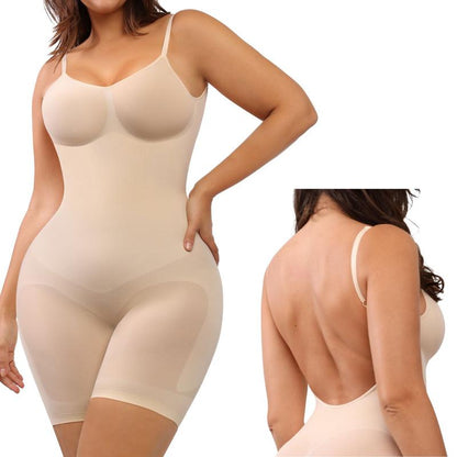 Feelingirl Shapewear for Women Butt Lifter Bodysuit Tummy Control Shapewear Seamless Womenswear Comfort Spaghetti Strap Hip Underwear Basic Minimalist Tiktokshopblackfriday