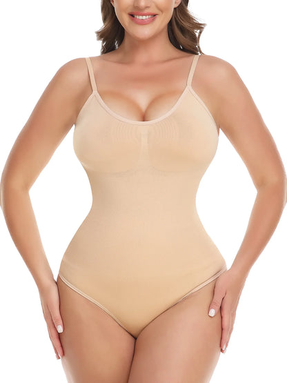 Shapewear Bodysuit for Women Tummy Control Body Shaper Seamless Sculpting Snatched High Waist Body Suit